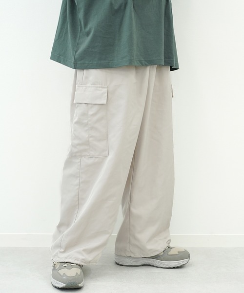 kutir(クティール)の「ドローコードワイドパンツ(その他パンツ・メンズ・ライトグレー/カーキ/グリーン・SMALL/MEDIUM/LARGE)」の11枚目の写真