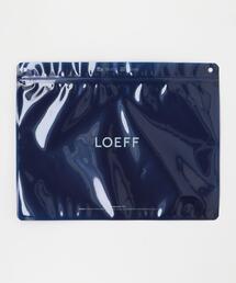 LOEFF（ロエフ）の「別注＜pake（パケ）＞ ジッパーバッグ LARGE（ポーチ）」