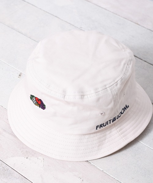 FRUIT OF THE LOOM(フルーツオブザルーム)の「/FRUIT OF THE LOOM/LOGO EMB HAT(ハット・レディース・ホワイト/ブラック/ベージュ/パープル・FREE)」の2枚目の写真