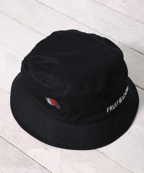 FRUIT OF THE LOOM(フルーツオブザルーム)の「/FRUIT OF THE LOOM/LOGO EMB HAT(ハット・レディース・ホワイト/ブラック/ベージュ/パープル・FREE)」の3枚目の写真