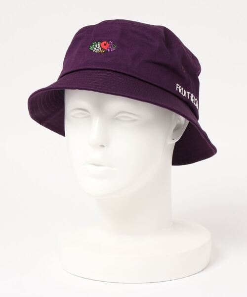 FRUIT OF THE LOOM(フルーツオブザルーム)の「/FRUIT OF THE LOOM/LOGO EMB HAT(ハット・レディース・ホワイト/ブラック/ベージュ/パープル・FREE)」の7枚目の写真