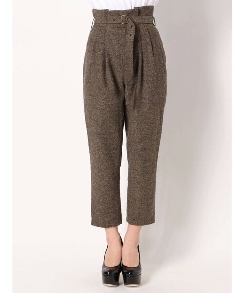 RESEXXY（リゼクシー）の「細ベルトテーパードパンツ（その他パンツ・レディース・ベージュ/ブラウン・FREE）」の15枚目の写真