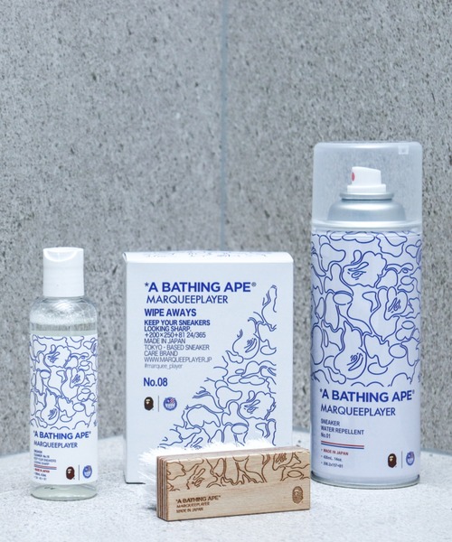 A BATHING APE(アベイシングエイプ)の「BAPE X MARQUEE PLAYER SNEAKER CLEANING BRUSH No.05(シューケア用品・メンズ・ベージュ・FREE)」の3枚目の写真