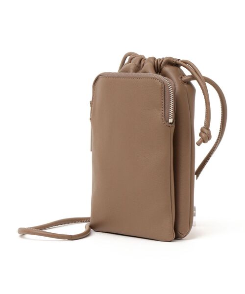 SHIPS（シップス）の「マルチモバイルバッグ◇（ショルダーバッグ・レディース・ライトグレー/ブラック/ブラウン/ウィート/チャコールグレー/グリーン/ピンク・ONE SIZE）」の13枚目の写真