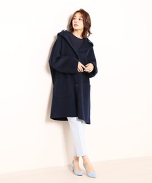 [Filomo]カシミヤ混ウールオーバーサイズロングコート
