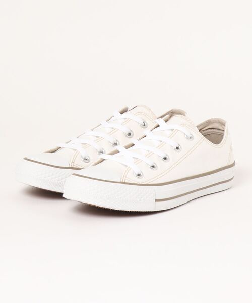CONVERSE（コンバース）の「CONVERSE コンバース NEXTAR110PC OX（スニーカー・レディース・ホワイト/オリーブ・23cm/23.5cm/24.5cm/24.0cm）」の2枚目の写真