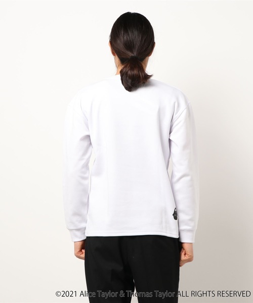 OUTDOOR PRODUCTS(アウトドアプロダクツ)の「【BARBAPAPA/バーバパパ】ポンチTトレーナー ロンT ユニセックス(Tシャツ/カットソー・メンズ・ホワイト/ブラック/ベージュ/ベージュ系その他・MEDIUM/LARGE)」の6枚目の写真