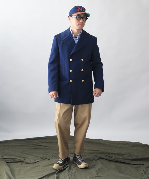 実物 新品 米国沿岸警備隊 REEFER コート（ミリタリージャケット