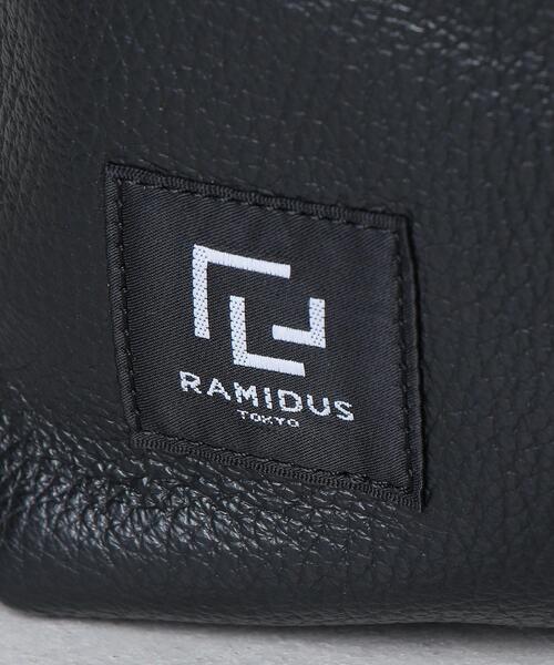 5525Gallery（ゴーゴーニーゴーギャラリー）の「＜5525gallery＞LEATHER TOTE BAG/バッグ（トートバッグ・メンズ・ブラック/ベージュ・FREE）」の5枚目の写真