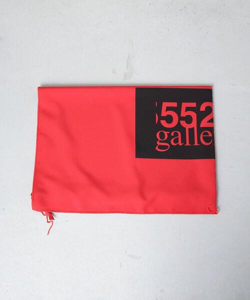 5525Gallery（ゴーゴーニーゴーギャラリー）の「＜5525gallery＞LEATHER TOTE BAG/バッグ（トートバッグ・メンズ・ブラック/ベージュ・FREE）」の3枚目の写真