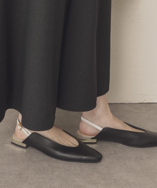 RODE SKO（ロデスコ）の「『MADE IN JAPAN』NEDKE バックストラップパンプス（パンプス・レディース・ブラック/ピンク/グレー系その他・36/37/38）」の5枚目の写真