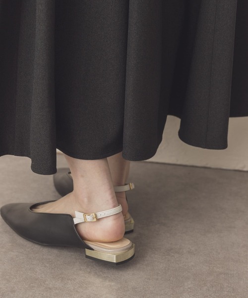 RODE SKO（ロデスコ）の「『MADE IN JAPAN』NEDKE バックストラップパンプス（パンプス・レディース・ブラック/ピンク/グレー系その他・36/37/38）」の6枚目の写真