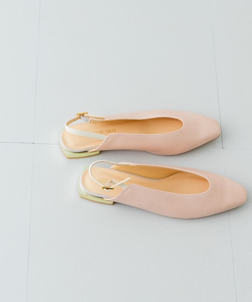 RODE SKO（ロデスコ）の「『MADE IN JAPAN』NEDKE バックストラップパンプス（パンプス・レディース・ブラック/ピンク/グレー系その他・36/37/38）」の9枚目の写真