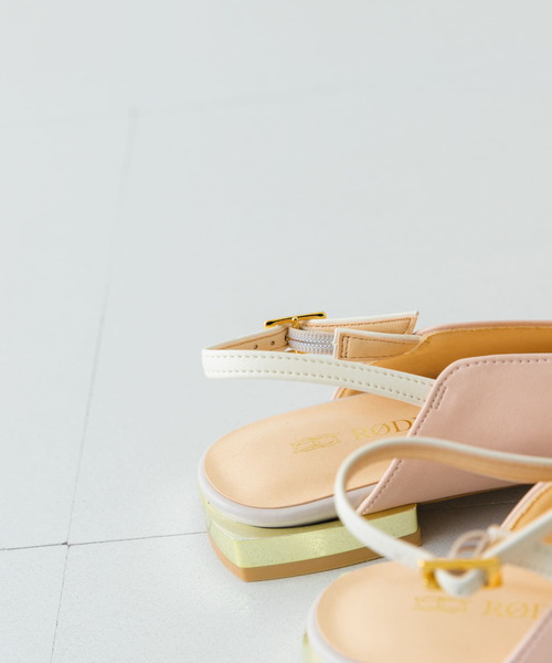 RODE SKO（ロデスコ）の「『MADE IN JAPAN』NEDKE バックストラップパンプス（パンプス・レディース・ブラック/ピンク/グレー系その他・36/37/38）」の13枚目の写真