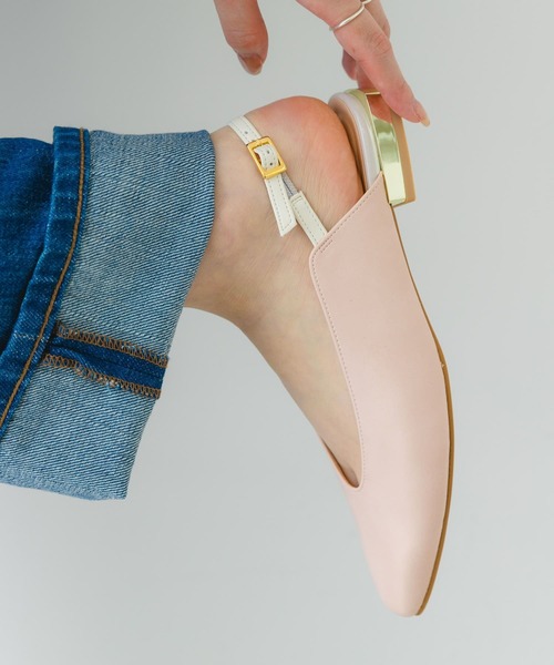 RODE SKO（ロデスコ）の「『MADE IN JAPAN』NEDKE バックストラップパンプス（パンプス・レディース・ブラック/ピンク/グレー系その他・36/37/38）」の14枚目の写真