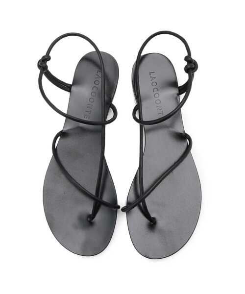 DRESSTERIOR(ドレステリア)の「◆【CLASSY.7月号掲載】LAOCOONTE(ラオコンテ) サンダル(サンダル・レディース・ブラック・50/80/70/60)」の5枚目の写真