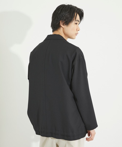 PUBLIC TOKYOコーチジャケット PUBLIC TOKYO（パブリックトウキョウ）の「含浸ウールギャバ