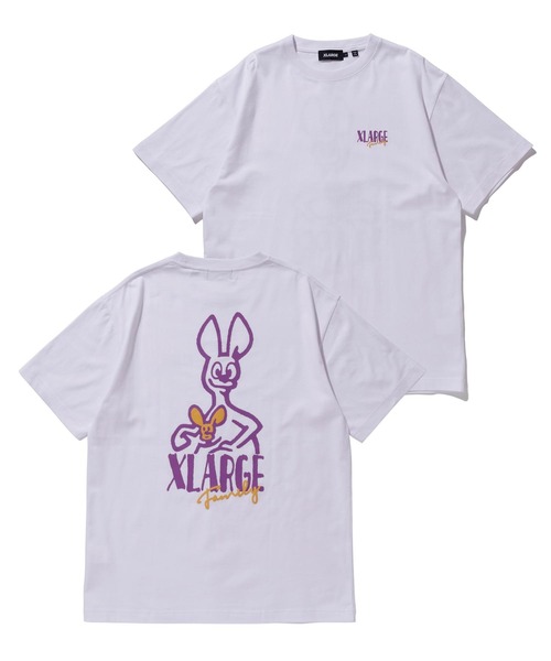 XLARGE（エクストララージ）の「S/S TEE KANGAROO（Tシャツ/カットソー・メンズ・ホワイト/イエロー/ブラック・M/S/XL/L）」の2枚目の写真
