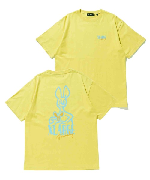 XLARGE（エクストララージ）の「S/S TEE KANGAROO（Tシャツ/カットソー・メンズ・ホワイト/イエロー/ブラック・M/S/XL/L）」の3枚目の写真