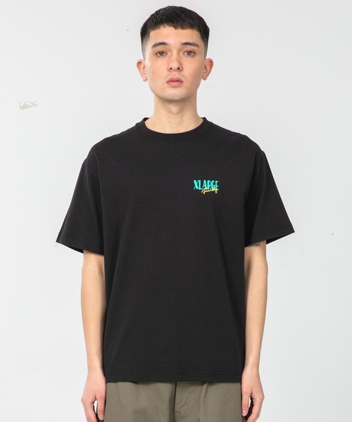 XLARGE（エクストララージ）の「S/S TEE KANGAROO（Tシャツ/カットソー・メンズ・ホワイト/イエロー/ブラック・M/S/XL/L）」の4枚目の写真