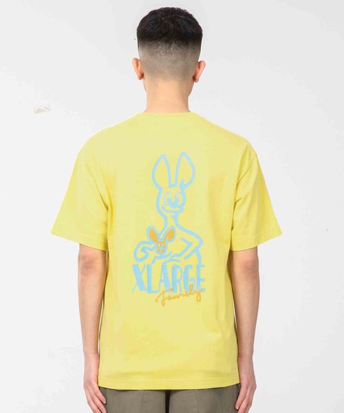 XLARGE（エクストララージ）の「S/S TEE KANGAROO（Tシャツ/カットソー・メンズ・ホワイト/イエロー/ブラック・M/S/XL/L）」の19枚目の写真