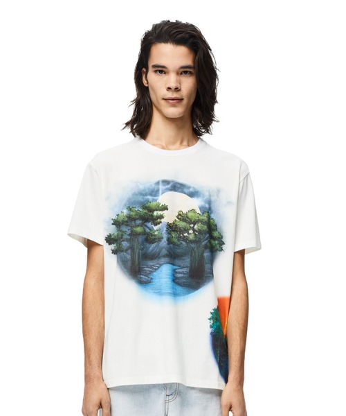 LOEWE（ロエベ）の「エアブラシ プリント Tシャツ (コットン)（T