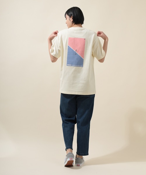 VISION STREET WEAR(ヴィジョンストリートウェア)の「【VISION STREET WEAR/ヴィジョンストリートウェア】レトロショップ&スケボーイラスト半袖BIGTシャツ(Tシャツ/カットソー・メンズ・チャコールグレー/パープル/オフホワイト/アイボリー/ブラック系その他/パープル系その他・M/L)」の14枚目の写真