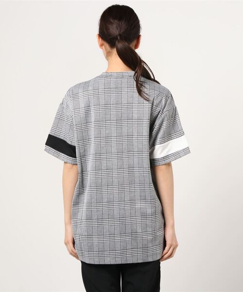 EPTM（エピトミ）の「【T18】【EPTM/エピトミ】S/S PLAID LOGO TEE（Tシャツ/カットソー・レディース・ブラック・MEDIUM/LARGE）」の3枚目の写真