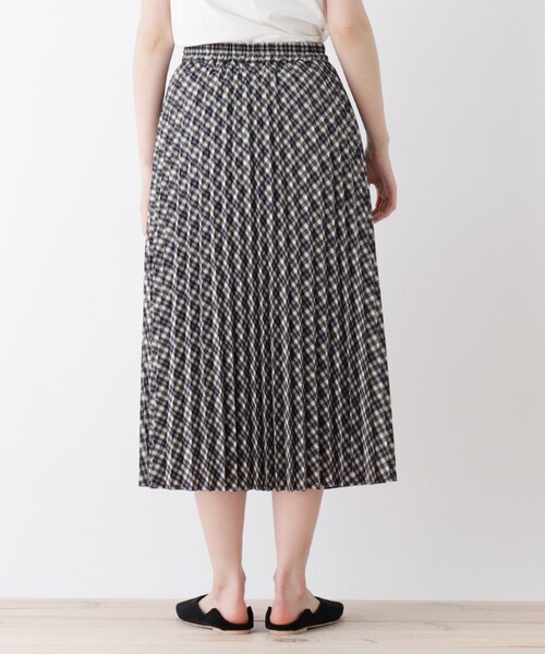 DRESKIP(ドレスキップ)の「◆プリーツスカート(スカート・レディース・ナチュラル/ブラウン系その他/ダークオレンジ/ネイビー系1・02/03/04)」の13枚目の写真