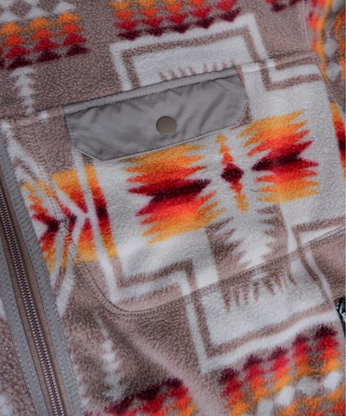 PENDLETON（ペンドルトン）の「PENDLETON/ ペンドルトン　Stand Zip Blouson スタンドジップブルゾン 1475-5084（ブルゾン・メンズ・ブラック/ベージュ・MEDIUM/LARGE）」の11枚目の写真