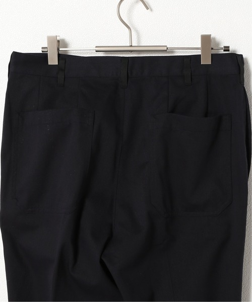 NULABEL（ニューレーベル）の「【NULABEL / ニューレーベル】WORK DRESS TROUSERS[RECYCLED PE/（スラックス・メンズ・ブラック・SMALL/MEDIUM）」の2枚目の写真