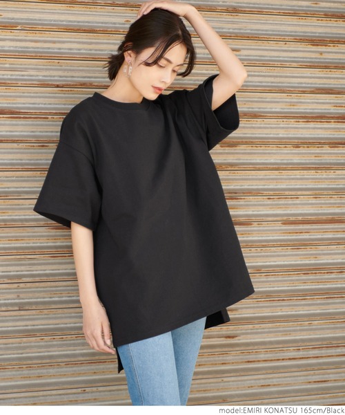 セール】ヘビーウェイトサイドスリットビッグT（Tシャツ