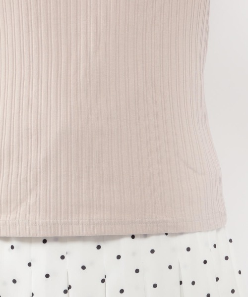 LODISPOTTO（ロディスポット）の「レースカラーLadyカットソー（Tシャツ/カットソー・レディース・ベージュ/ブラック/ホワイト・MEDIUM）」の6枚目の写真