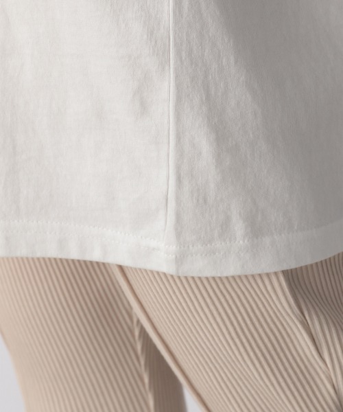 LOWRYS FARM（ローリーズファーム）の「フォトＢＩＧＴＥＥＳＳ　948732（Tシャツ/カットソー・レディース・ホワイト/チャコールグレー/オフホワイト・FREE）」の7枚目の写真