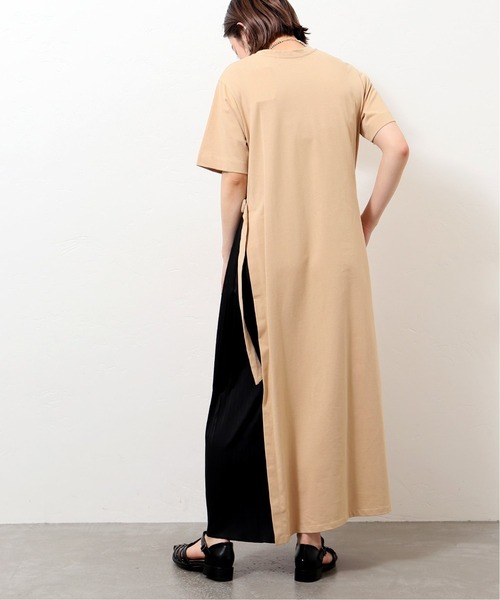 JOINT WORKS(ジョイントワークス)の「J-テンジクサイドプリーツワンピース(ワンピース・レディース・ブラック/ベージュ/サックスブルー・FREE)」の8枚目の写真