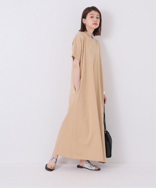 JOINT WORKS(ジョイントワークス)の「J-テンジクサイドプリーツワンピース(ワンピース・レディース・ブラック/ベージュ/サックスブルー・FREE)」の16枚目の写真