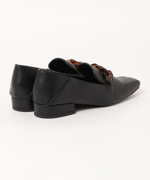 ROSE BUD（ローズバッド）の「チェーンローファー（ローファー・レディース・ブラック/シルバー・38/36/37）」の4枚目の写真