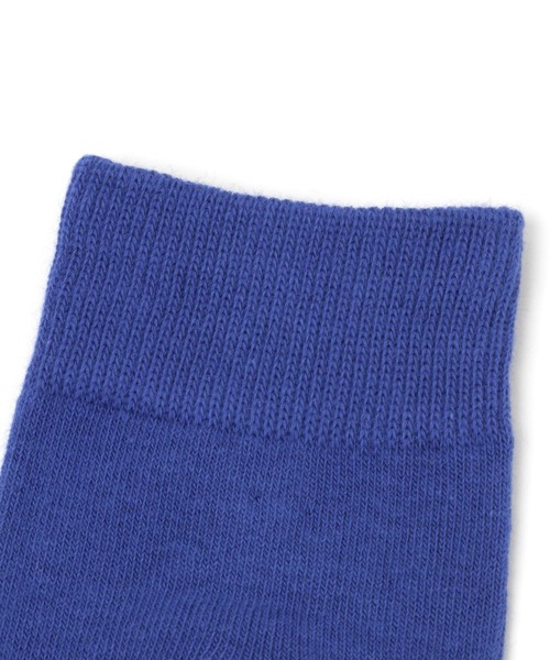 WIGGLE WIGGLE(ウィグルウィグル)の「WIGGLE WIGGLE/刺繍SOCKS スマイル 2951312(ソックス/靴下・レディース・ブルー・0)」の4枚目の写真