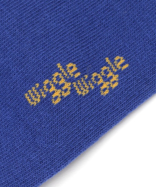 WIGGLE WIGGLE(ウィグルウィグル)の「WIGGLE WIGGLE/刺繍SOCKS スマイル 2951312(ソックス/靴下・レディース・ブルー・0)」の5枚目の写真
