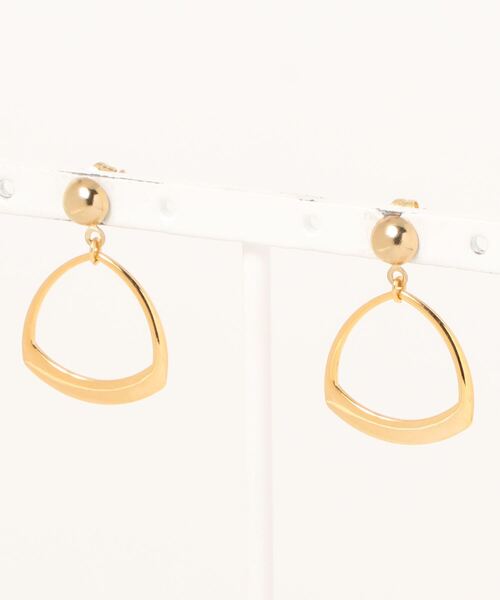 Flamingoroom アクセサリー 16kgpリングピアス ピアス 両耳用 Tone トーン のファッション