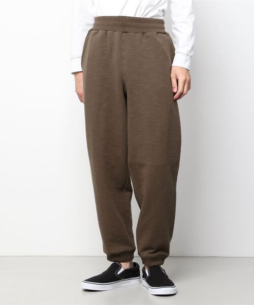 Jackman(ジャックマン)の「GG Sweat Rib Pants(スウェットパンツ・メンズ・ヘザーグレー/ブラック/オリーブドラブ/ネイビー/ダークネイビー/サンドグレー・SMALL/MEDIUM/LARGE)」の5枚目の写真