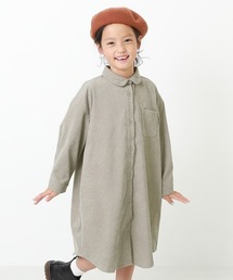 devirock | ロング丈シャツコールワンピース(シャツワンピース)