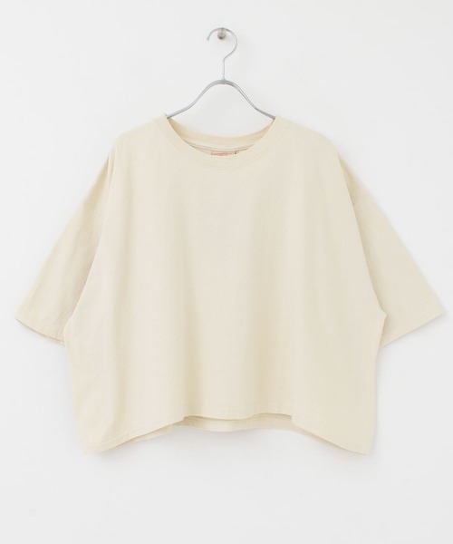 URBAN RESEARCH DOORS(アーバンリサーチドアーズ)の「『別注』Goodwear×DOORS クロップドTシャツ(Tシャツ/カットソー・レディース・ナチュラル/ピンク/ブラウン/グレー・ONE)」の6枚目の写真