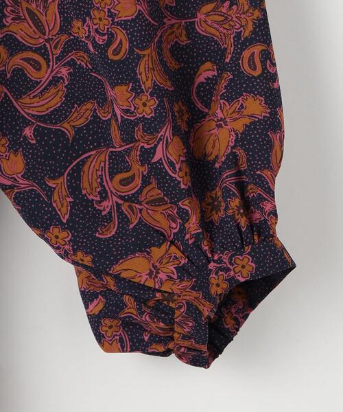 green label relaxing（グリーンレーベルリラクシング）の「ヴィンテージ フラワー プリント ブラウス（シャツ/ブラウス・レディース・ネイビー/オフホワイト・FREE）」の19枚目の写真