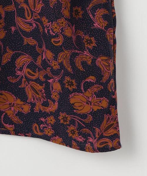 green label relaxing（グリーンレーベルリラクシング）の「ヴィンテージ フラワー プリント ブラウス（シャツ/ブラウス・レディース・ネイビー/オフホワイト・FREE）」の20枚目の写真