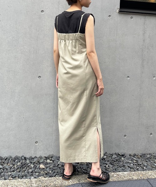 frunco（フランコ）の「ペンシルキャミワンピ（ワンピース・レディース・ブラック/ブラウン/グリーン・FREE）」の20枚目の写真