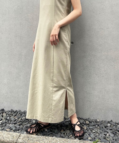 frunco（フランコ）の「ペンシルキャミワンピ（ワンピース・レディース・ブラック/ブラウン/グリーン・FREE）」の16枚目の写真