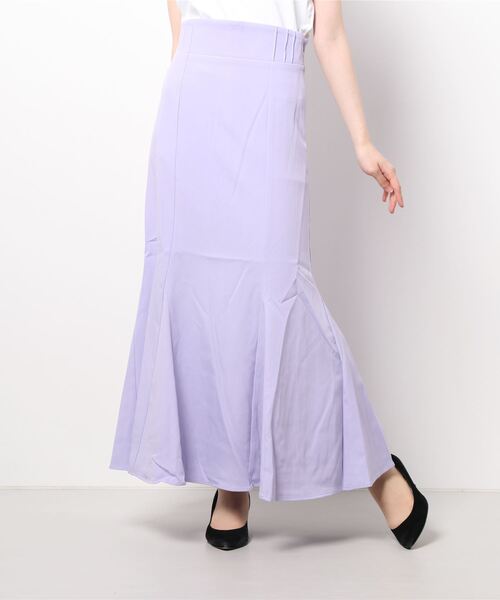 MIIA（ミーア）の「バックレースアップスカート（スカート・レディース・ベージュ/パープル/ドット・FREE）」の19枚目の写真