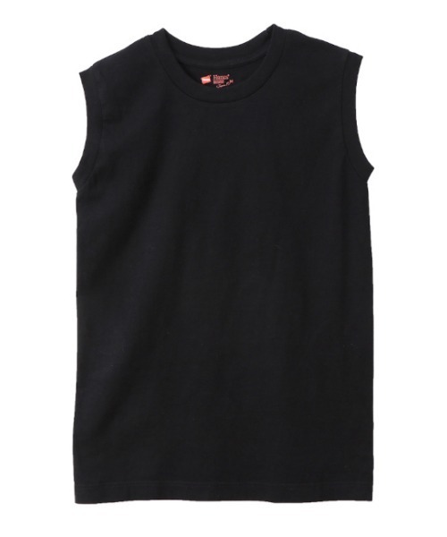 HANES(ヘインズ)の「【Hanes/ヘインズ】レディース ジャパンフィットフォーハー【2枚組】スリーブレスTシャツ 5.3oz(Tシャツ/カットソー・レディース・その他3・MEDIUM/LARGE)」の4枚目の写真