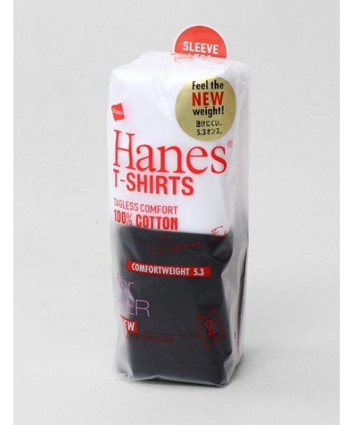 HANES(ヘインズ)の「【Hanes/ヘインズ】レディース ジャパンフィットフォーハー【2枚組】スリーブレスTシャツ 5.3oz(Tシャツ/カットソー・レディース・その他3・MEDIUM/LARGE)」の6枚目の写真